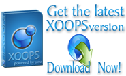 Click here to download the latest XOOPS version!