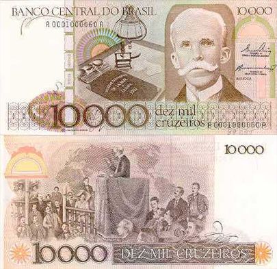 Personalidades nas notas de dinheiro brasileiras: Rui Barbosa (1849-1923)