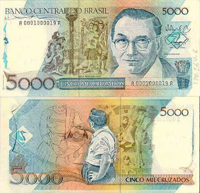 Personalidades nas notas de dinheiro brasileiras: Cândido Portinari (1903-1962)