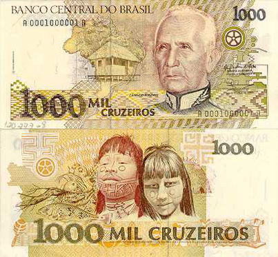 Personalidades nas notas de dinheiro brasileiras: Marechal Cândido Mariano da Silva Rondon (1865-1958)