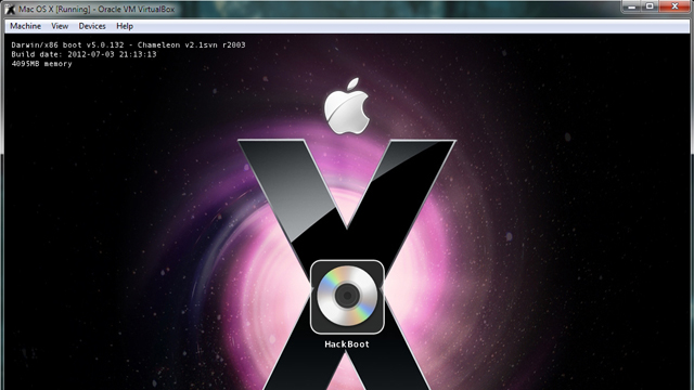 64 bit mac os on virtualbox