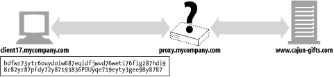 Proxy can't proxy an encrypted request