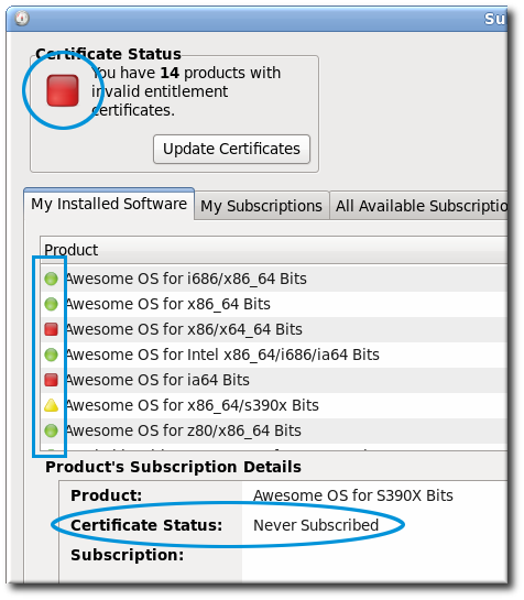 Color-Coded Status Views Color-Coded Status Views