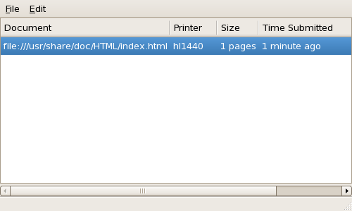 GNOME Print Status GNOME Print Status