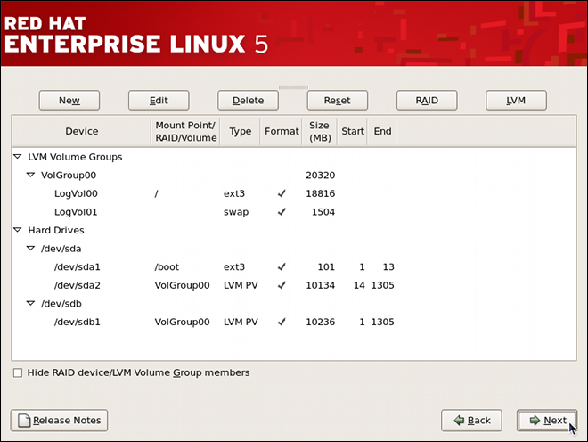Automatic LVM Configuration With Two SCSI Drives Automatic LVM Configuration With Two SCSI Drives