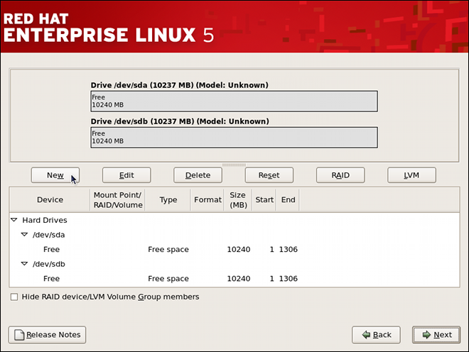 Two Blank Drives, Ready for Configuration Two Blank Drives, Ready for Configuration