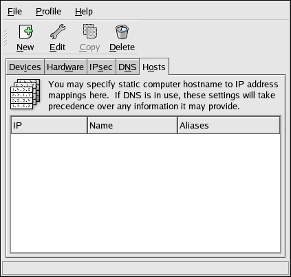 Hosts Configuration Hosts Configuration