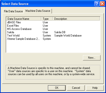 Linking Microsoft Access tables to
 MariaDB tables, choosing a DSN