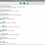opening the on-line library