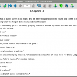 reading the book