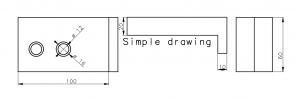this image is a drawing of a simple piece in 2d
