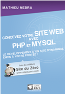 Couverture du livre Concevez votre site web avec PHP et MySQL