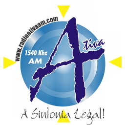 Logo RÁDIO ATIVA AM - BARRA DO BUGRES